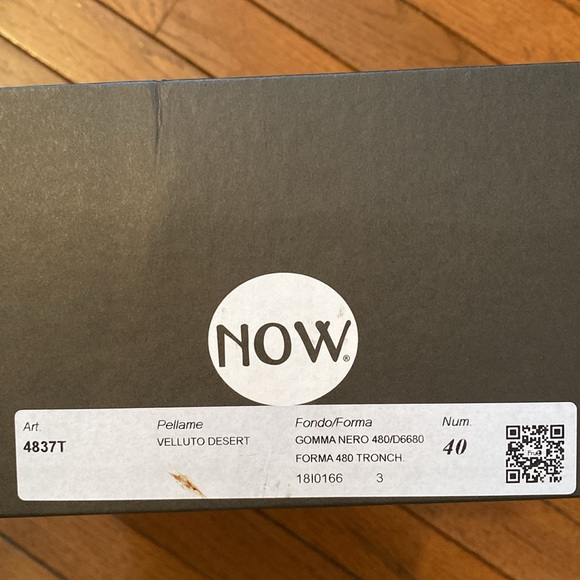 Bronze/Brown/Black Italian Leather Combat Boots - Ladies size 40 / US 9.5 - Picture 10 of 11